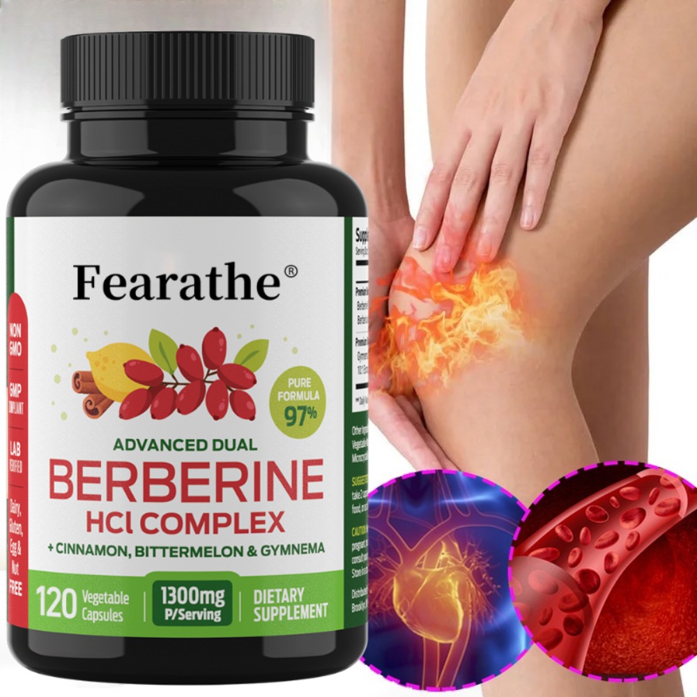 Berberine Hcl Capsule - 베르베린 HCl & 실론 시나몬 120캡슐