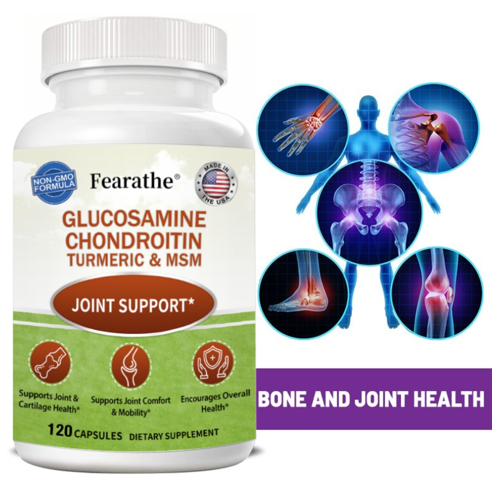 Glucosamine Chondroitin Joint - 글루코사민 콘드로이틴 MSM 캡슐 - 관절