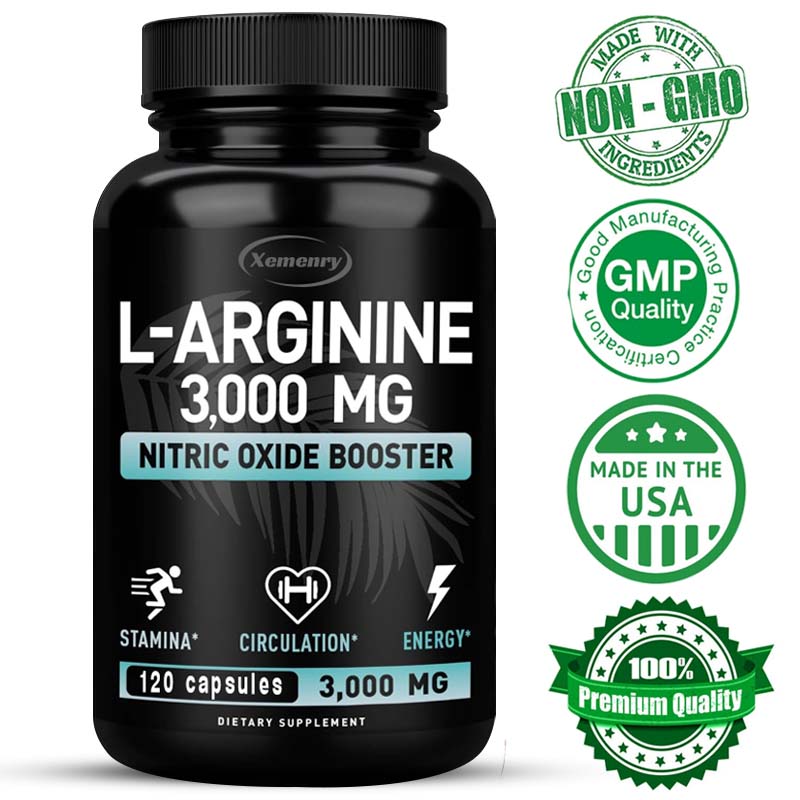 Pre Workout Supplement - L-아르기닌 보충제는 지구력 향상 - 운동