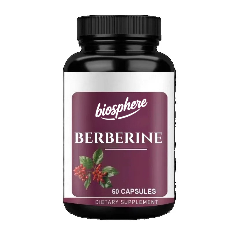 Berberine Hcl Capsule - 베르베린 보충제-60 채식 캡슐 | 97%