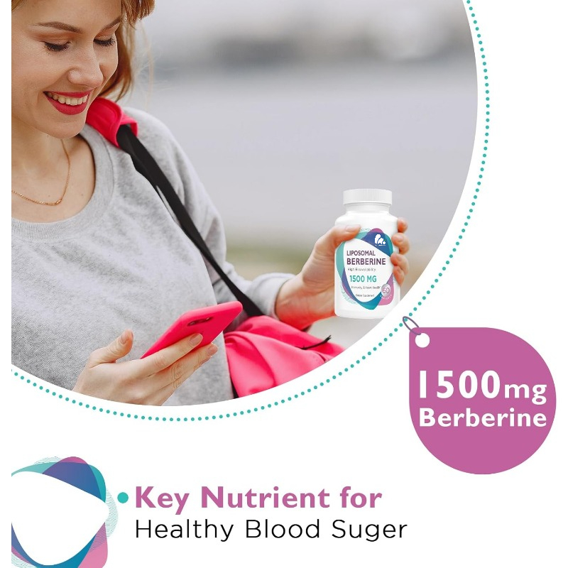 베르베린 HCL 보충제 1500mg - 여성과 남성을  - Berberine Hcl Capsule 리뷰 및 가격