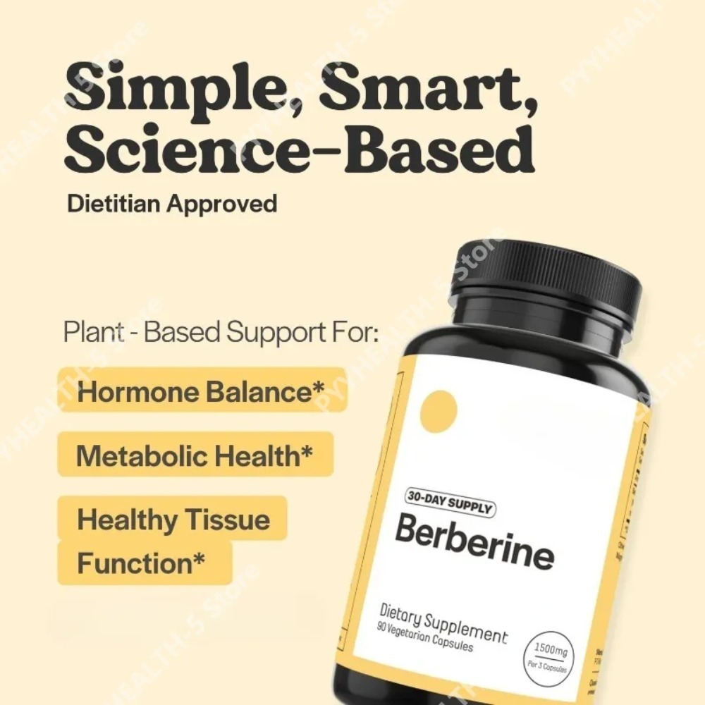 베르베린 HCl 보충제 500mg 캡슐당 90개 식물성 - Berberine Hcl Capsule 리뷰 및 가격