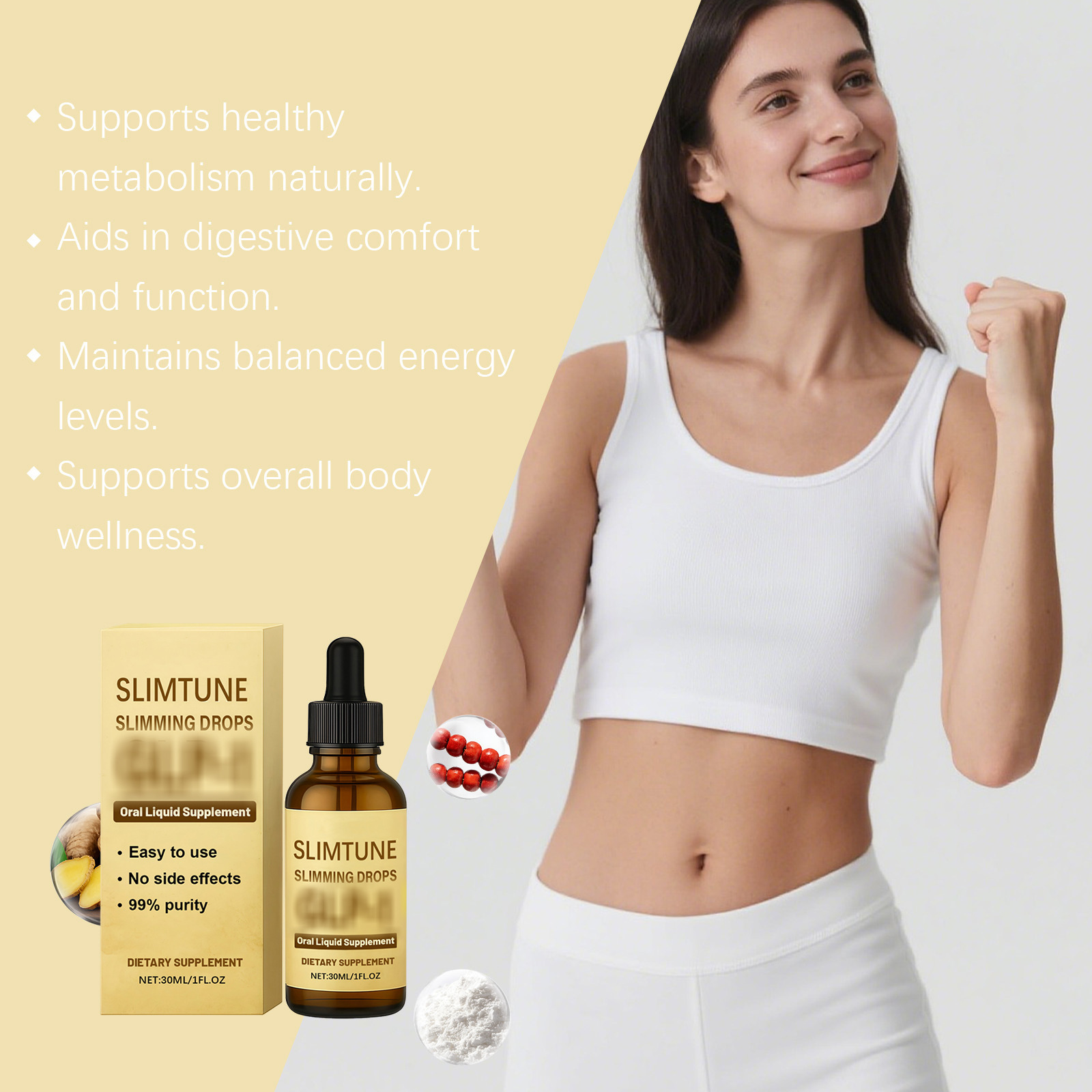 바디 매니지먼트 드롭스 체중 감량 지방 연소 슬리밍 보 - Fitness Nutrition Energy 리뷰 및 가격