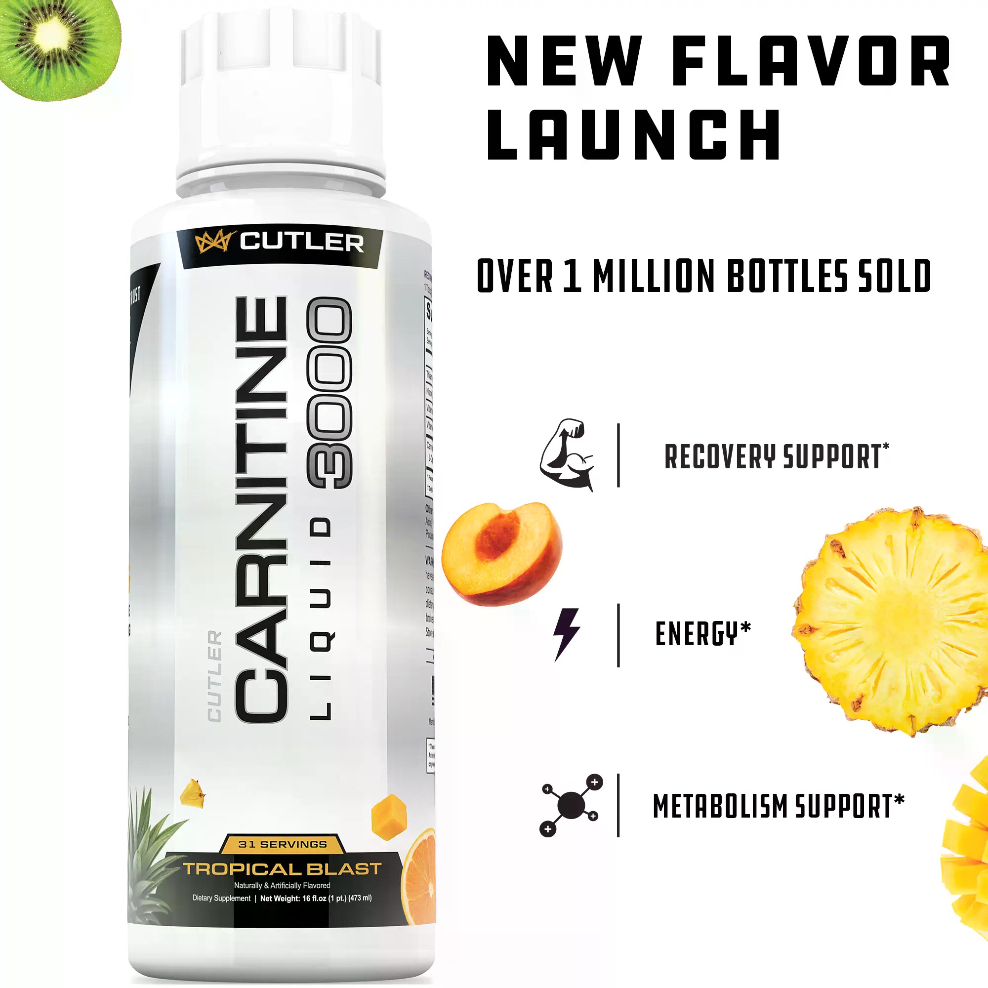 컷러 뉴트리션 액상 카르니틴 3000 에너지 및 회복  - Fitness Nutrition Energy 리뷰 및 가격