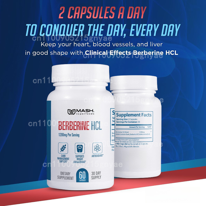 프리미엄 베르베린 HCL 1500mg - 베르베린 HC - Berberine Hcl Capsule 리뷰 및 가격