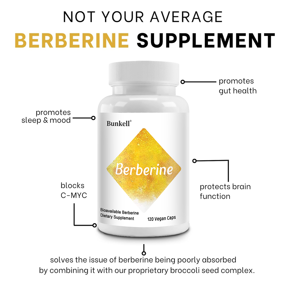 베르베린 HCl 350mg 브로콜리 씨앗 복합체 함유  - Berberine Hcl Capsule 리뷰 및 가격