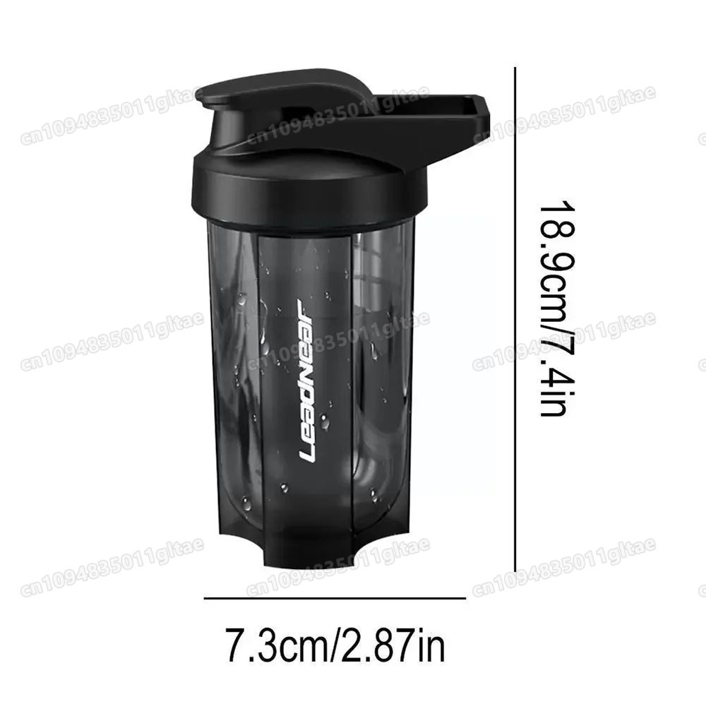 500ML 휴대용 단백질 파우더 쉐이커 병 누수 방지  - Whey Protein Isolate 리뷰 및 가격