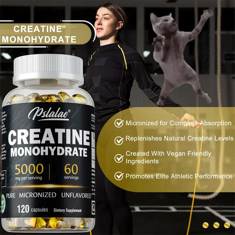 크레아틴 일수화물 캡슐 - 근력 강화, 피로 완화, 에 - Pre Workout Supplement 리뷰 및 가격