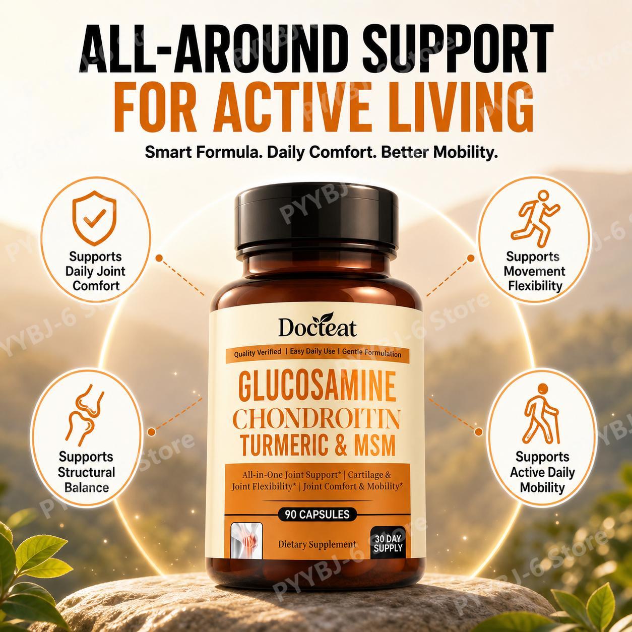 닥터티트 글루코사민 콘드로이틴 캡슐 90정 (MSM,  - Glucosamine Chondroitin Joint 리뷰 및 가격