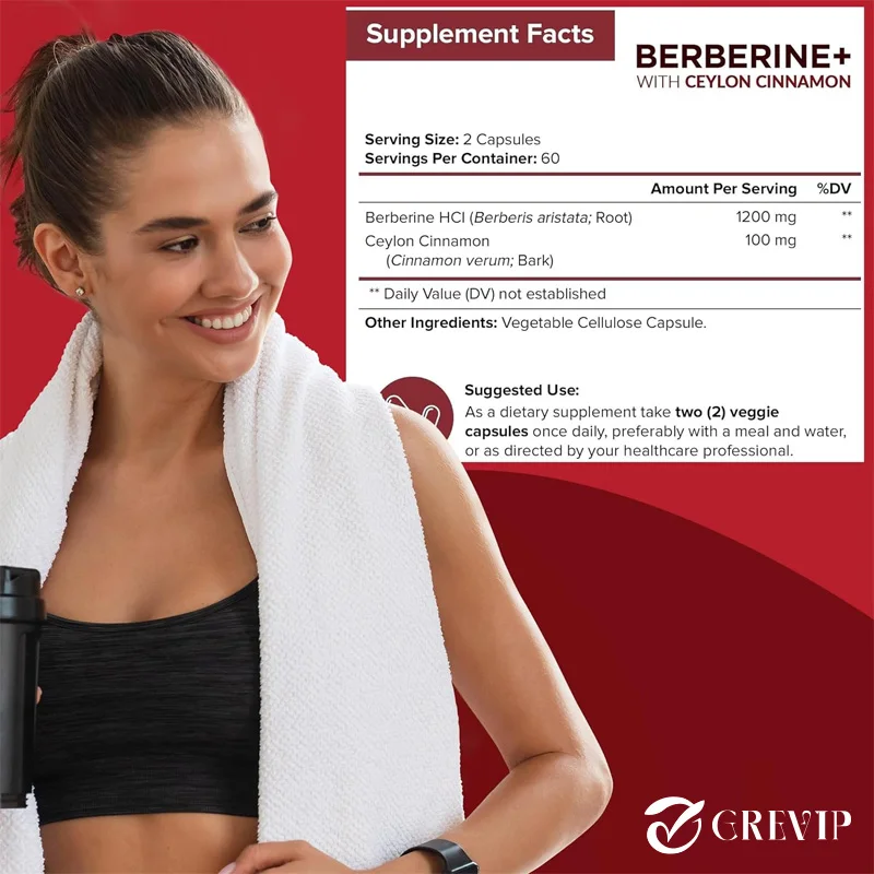프리미엄 Berberine HCL 1200 Mg-인지  - Berberine Hcl Capsule 리뷰 및 가격