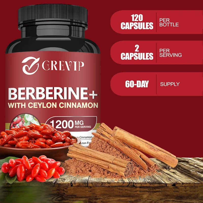 프리미엄 Berberine HCL 1200 Mg-인지  - Berberine Hcl Capsule 리뷰 및 가격